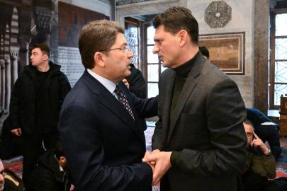 Adalet Bakanı Tunç, Mattia Ahmet Minguzzi için düzenlenen mevlit programına katıldı