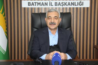 HÜDA PAR Batman İl Başkanı Şahin'den Kürtçe seçmeli ders çağrısı