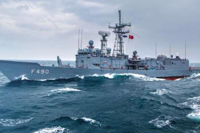 NATO'dan TCG Gaziantep fırkateynine ilişkin paylaşım