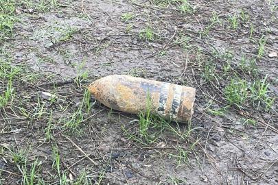 Piknik yaparken bulduğu top mermisini müzeye teslim etti