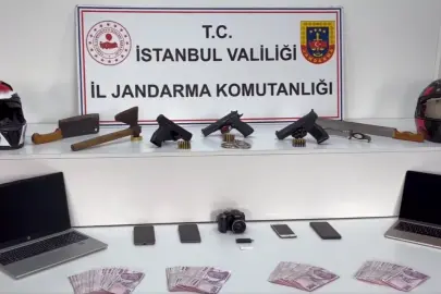 İstanbul’da organize suça 5 tutuklama!