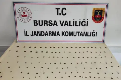 Mudanya Bademli'de tarihi eser operasyonu: 2 gözaltı
