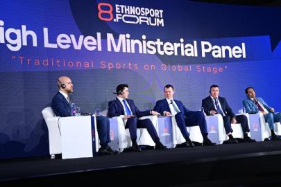 8. Etnospor Forumu kapsamında 'Üst Düzey Bakanlar Paneli' gerçekleştirildi