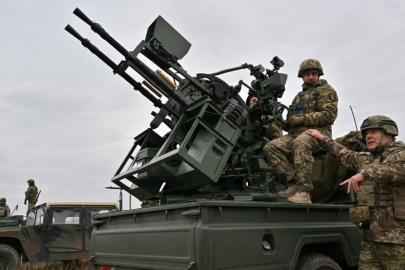 ABD üssüne Ukrayna kalkanı