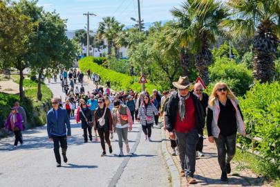 Bodrum'da kültür ve doğa yürüyüşlerinin rotası; 'Kadıkalesi' oldu