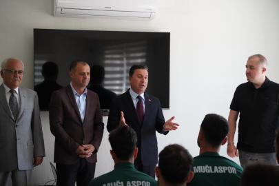 Muğlaspor'a Başkan Aras'tan moral