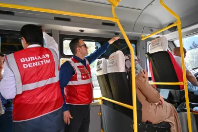 Bursa'da toplu taşıma araçlarında klima denetimi