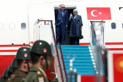 Cumhurbaşkanı Erdoğan Kazakistan’a uğurlandı