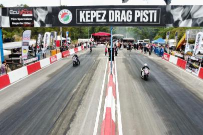 Kepez’de motodrag heyecanı