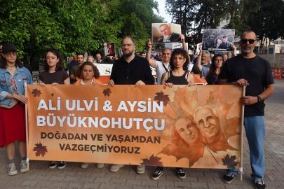 Mermer ocaklarına karşı mücadele eden Büyüknohutçu çifti anıldı