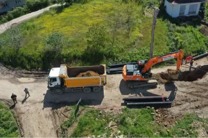 Ordu Fatsa’da altyapı yatırımları sürüyor