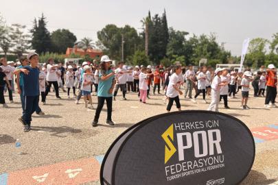 Piri Reis İlkokulu’nda 'Dünya Sağlık İçin Hareket Et Günü' etkinliği