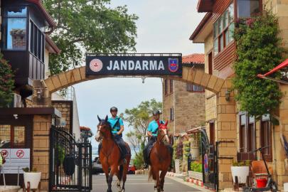 Side Antik Kenti’nde Atlı Jandarma Timleri göreve başladı