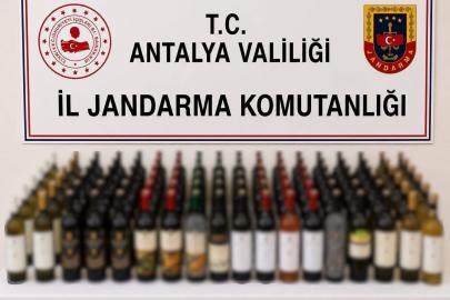 108 litre kaçak alkol ele geçirildi