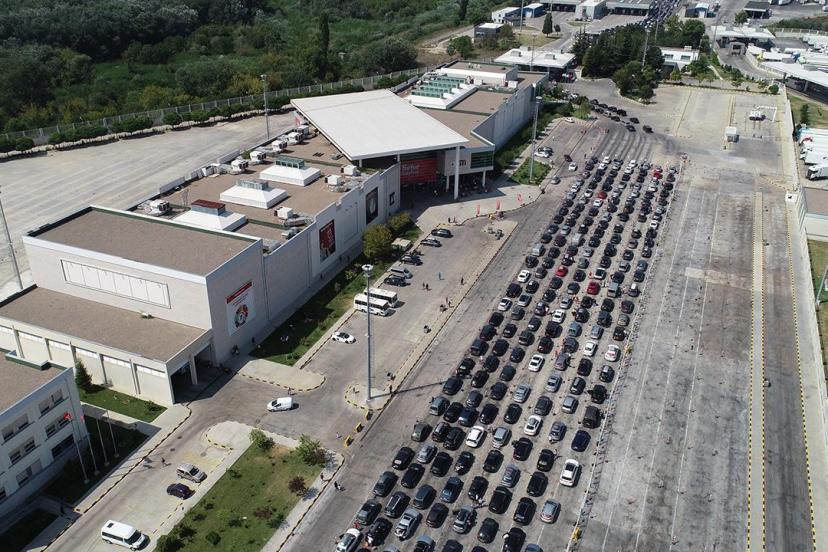 Gümrük kapılarında bayram rekoru