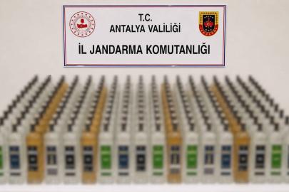 Alanya ve Manavgat’ta kaçak içki operasyonu