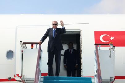 Cumhurbaşkanı Erdoğan, Katar'a gitti