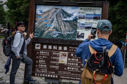 Fuji Dağı'nda trajedi ve mucize aynı gün yaşandı