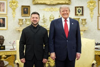 Trump, Ukrayna Devlet Başkanı Zelenski ile Beyaz Saray'da görüştü