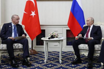 Erdoğan-Putin görüşmesi Bişkek’te gerçekleşti