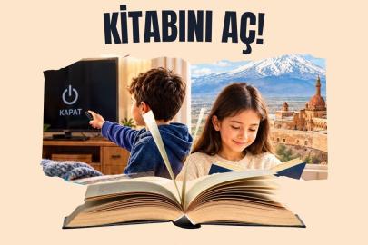Ağrı’da binlerce kişi aynı saatte kitap okuyacak